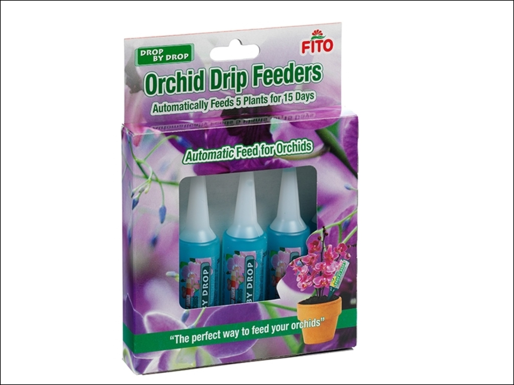 Fito Orchids Drip Feeders 5x32ml X Staines And Brights