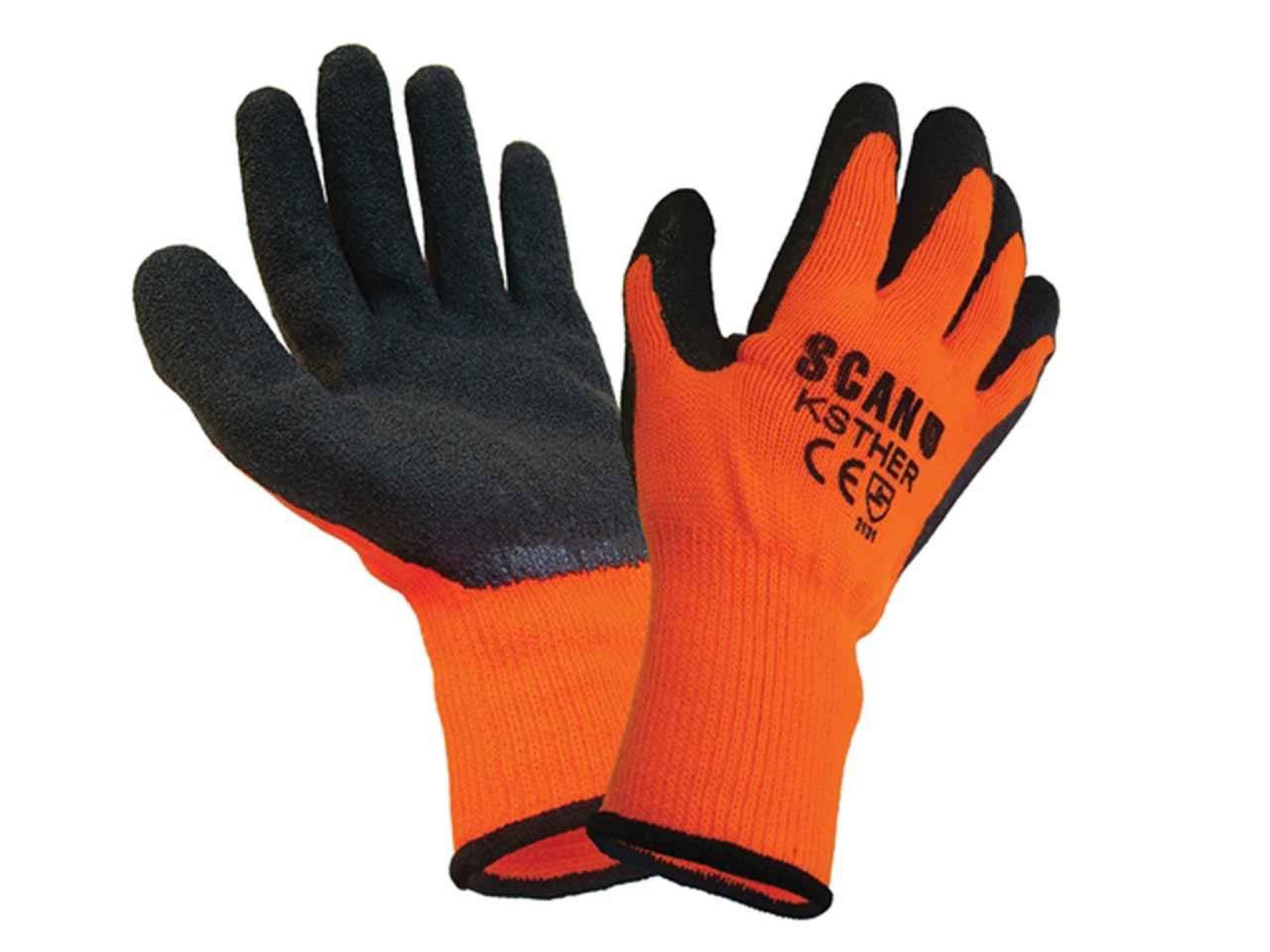 latex coated gloves